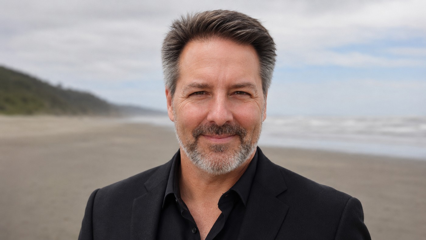 Dr. Brad Gruner at the beach